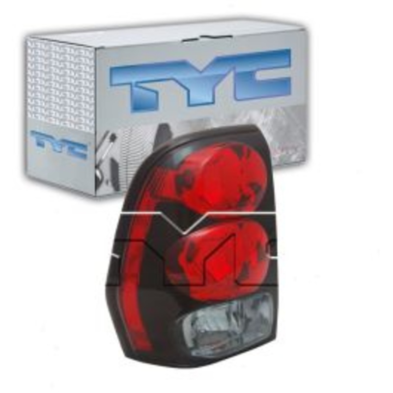 TYC Left Tail Light Assembly for 2002-2009 Chevrolet Trailblazer