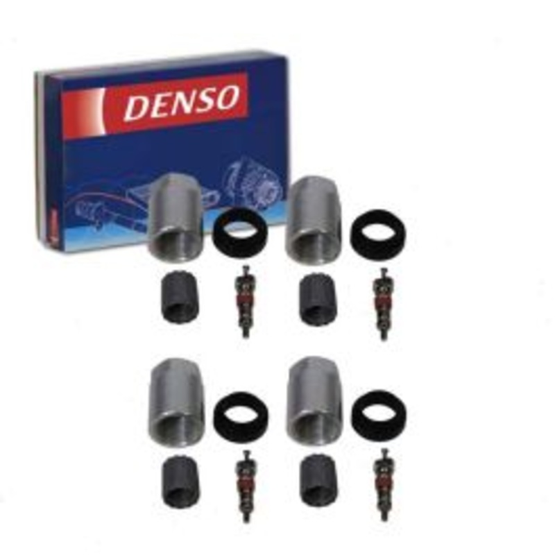 4 pc DENSO TPMS Sensor Service Kits for 2008 Pontiac Montana
