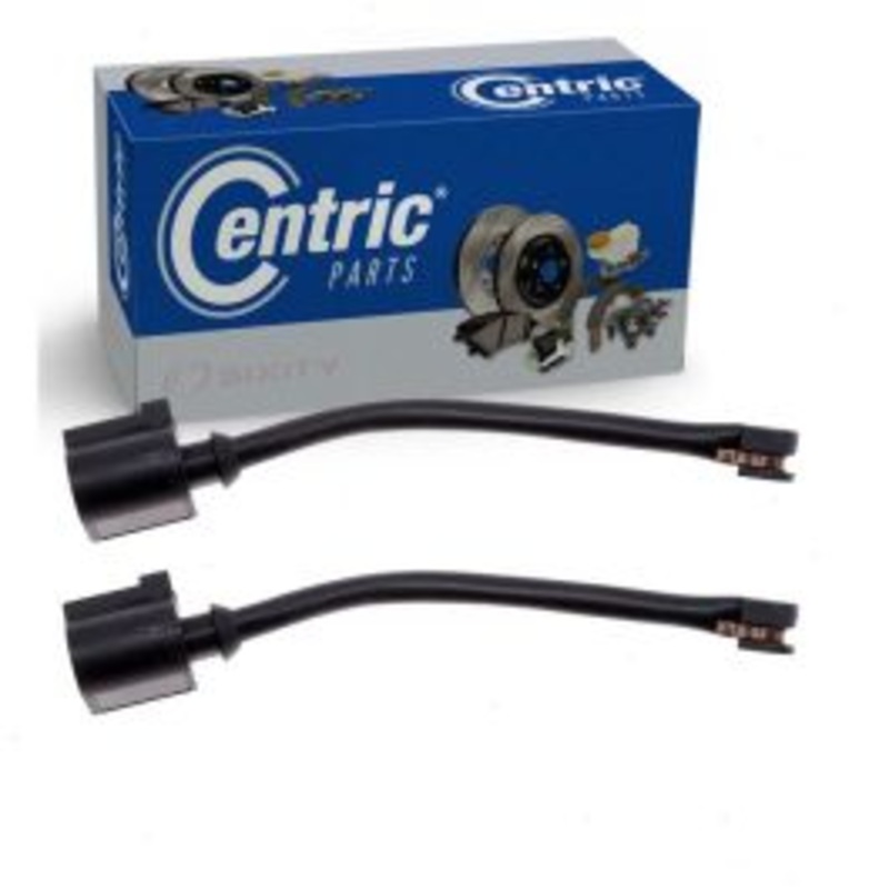 2 pc Centric Premium Rear Disc Brake Pad Wear Sensors for 2014-2016 Porsche Panamera