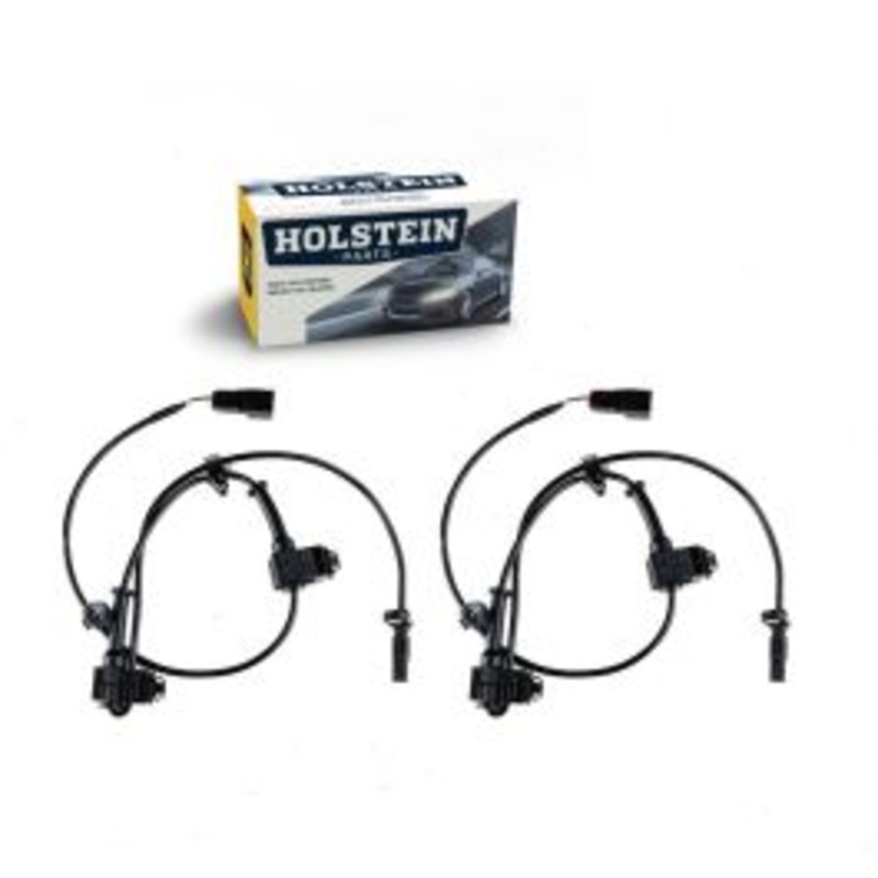 2 pc Holstein Front ABS Wheel Speed Sensors for 2013 Mazda CX-5