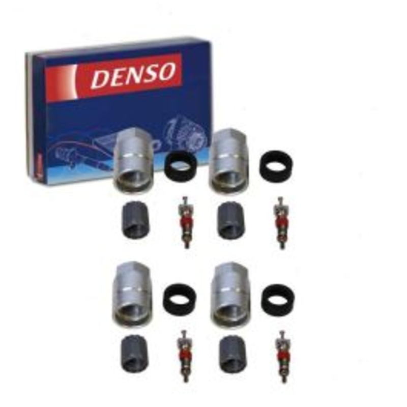 4 pc DENSO TPMS Sensor Service Kits for 2005-2006 Nissan Armada