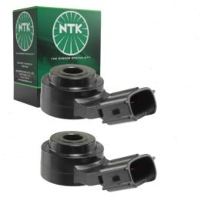 2 pc NTK Ignition Knock Detonation Sensors for 2008 Lexus RX400h 3.3L V6