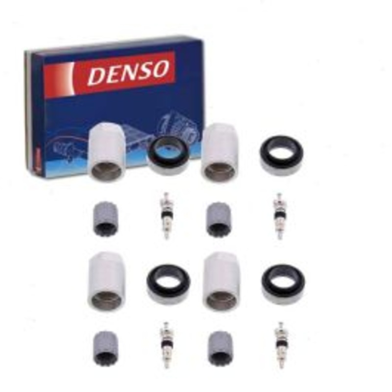 4 pc DENSO TPMS Sensor Service Kits for 2004-2011 Mazda RX-8