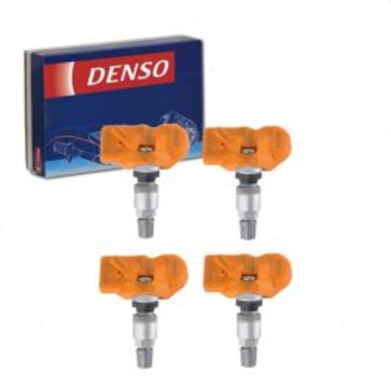 4 pc DENSO Tire Pressure Monitoring System Sensors for 2012-2014 Rolls-Royce Phantom