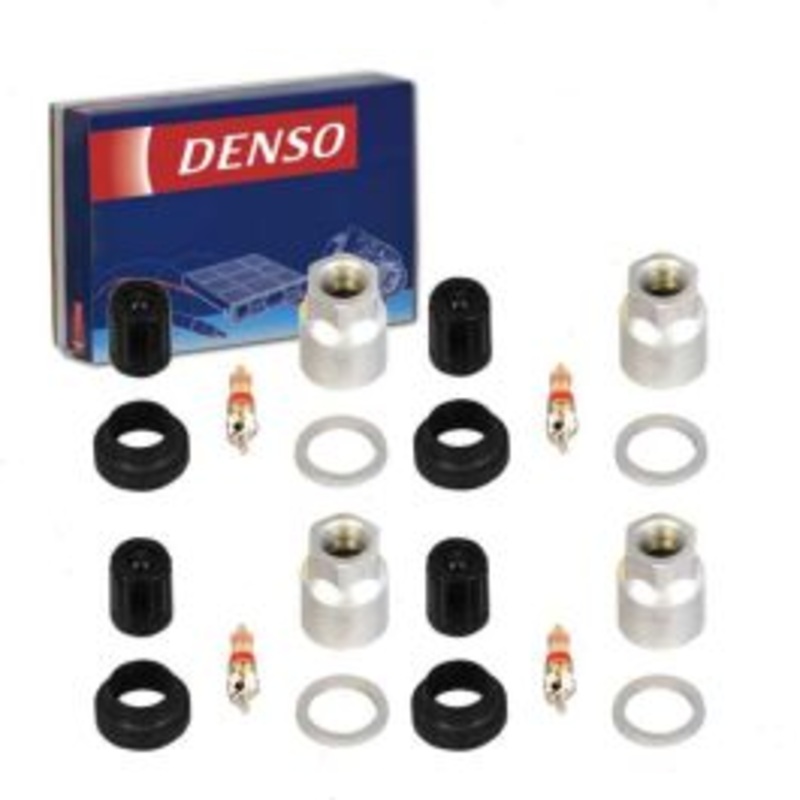 4 pc DENSO TPMS Sensor Service Kits for 2007-2014 Toyota Yaris
