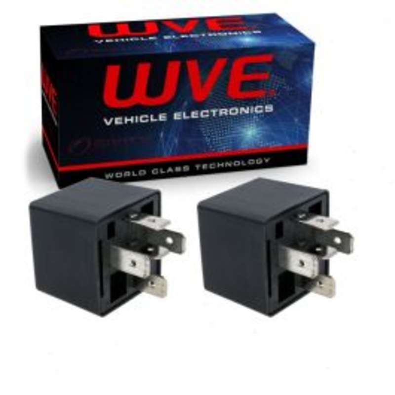 2 pc Wells WVE HVAC Blower Motor Relay for 2000 Plymouth Grand Voyager Voyager