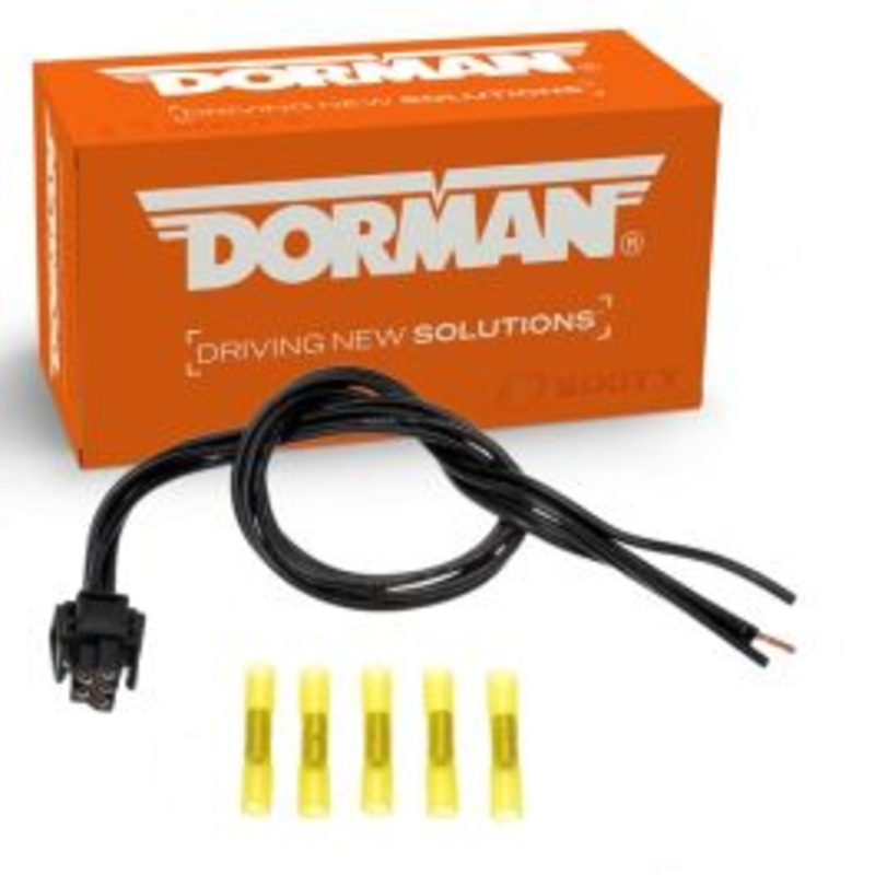 Dorman TECHoice HVAC Blower Motor Resistor Connector for 2001-2005 BMW 320i
