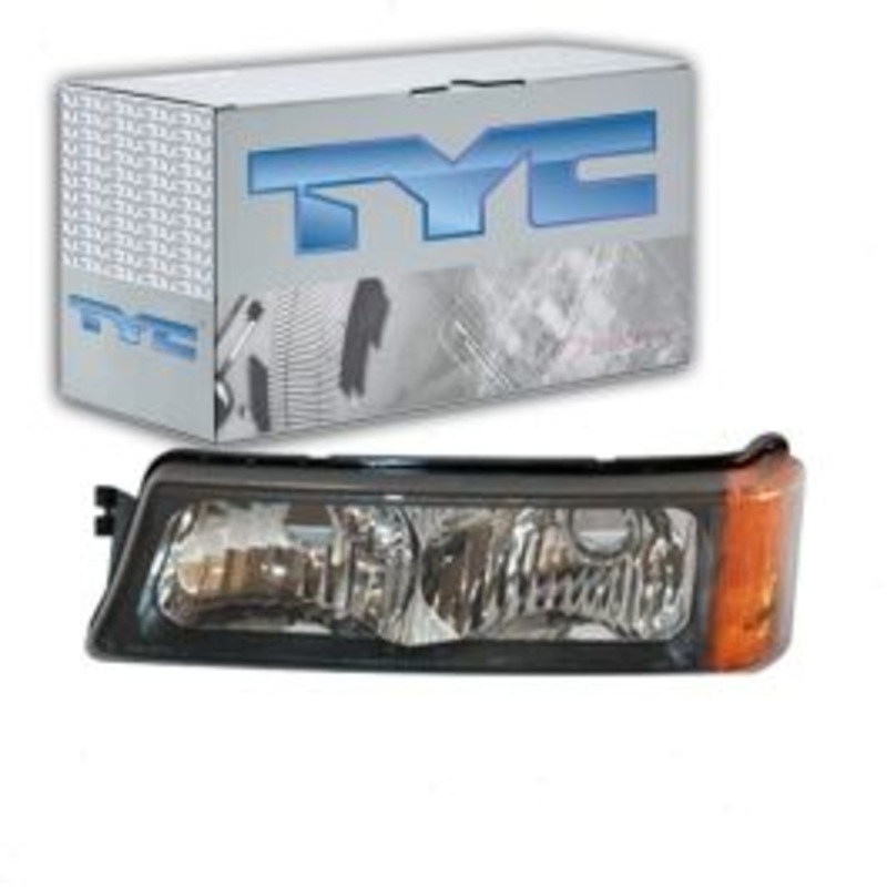 TYC Front Left Turn Signal Parking Light Assembly for 2002-2006 Chevrolet Avalanche 2500