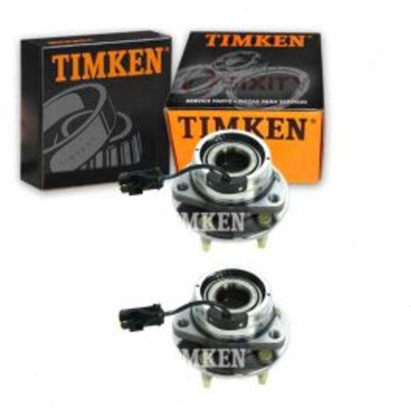 2 pc Timken Front Wheel Bearing Hub Assemblys for 2004-2012 Chevrolet Malibu