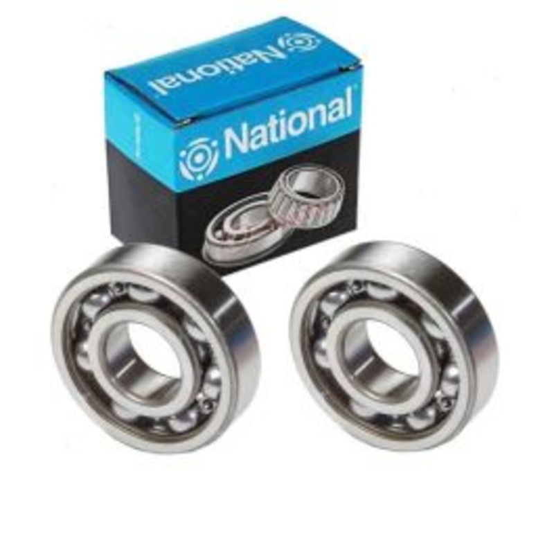 2 pc National Front Transfer Case Output Shaft Bearings for 2017-2018 BMW 540i xDrive