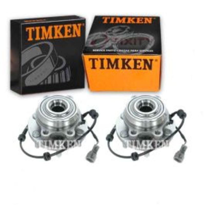 2 pc Timken Front Wheel Bearing Hub Assemblys for 2005-2012 Nissan Pathfinder