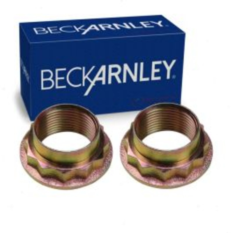 2 pc Beck/Arnley Rear Axle Nuts for 2005-2006 Mercedes-Benz C55 AMG 5.5L V8