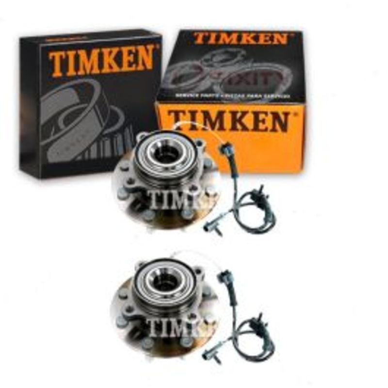 2 pc Timken Front Wheel Bearing Hub Assemblys for 2001-2006 GMC Sierra 3500