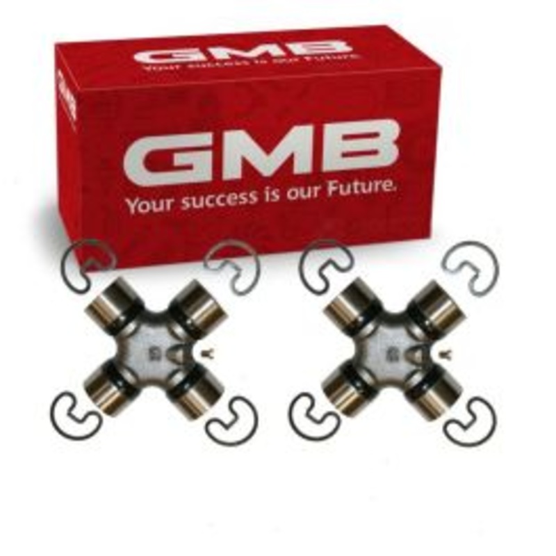 2 pc GMB Front Shaft Rear Center Universal Joints for 1993 Jeep Grand Wagoneer