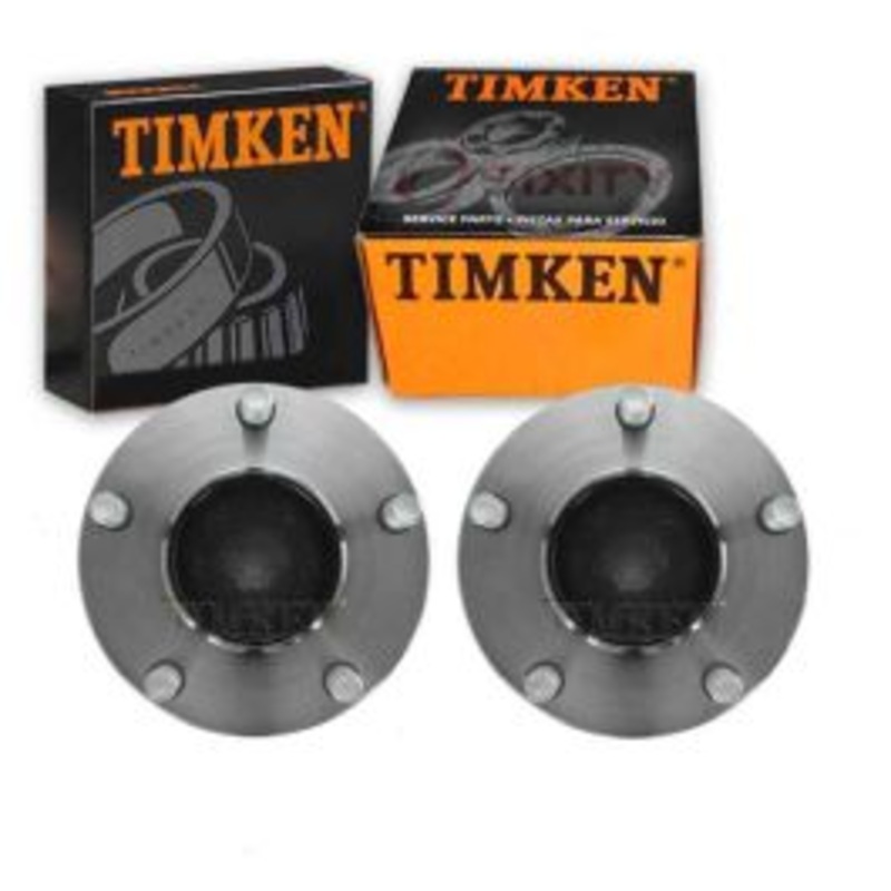 2 pc Timken Front Wheel Bearing Hub Assemblys for 2003-2007 Infiniti G35