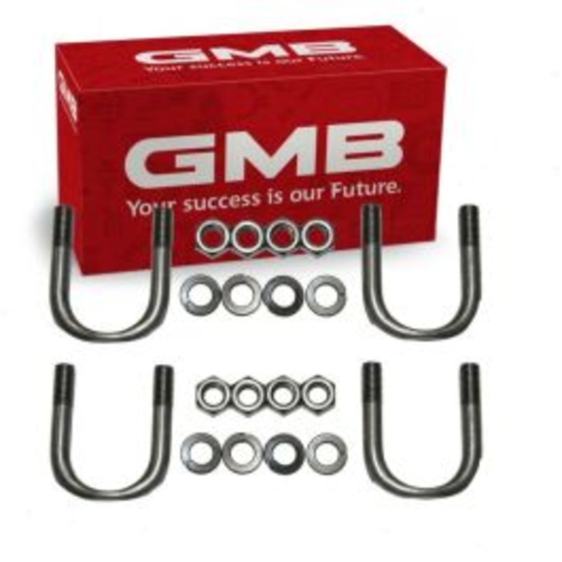 2 pc GMB Rear Shaft All Universal Joint U-Bolt Kit for 2001-2005 Ford Explorer Sport Trac