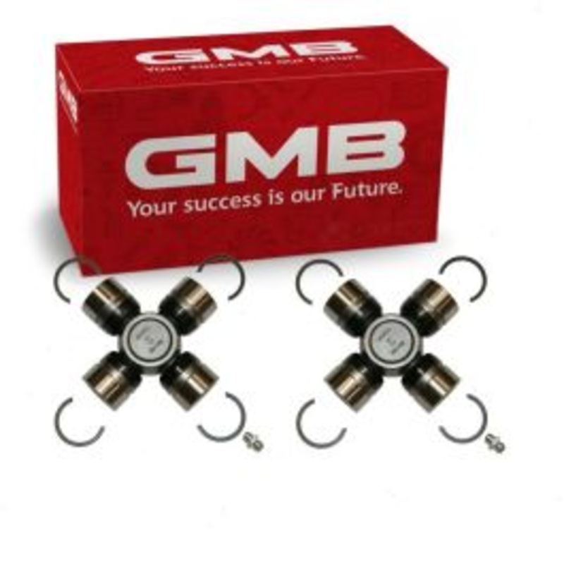 2 pc GMB Rear Shaft All Universal Joints for 1971-1976 Plymouth Scamp