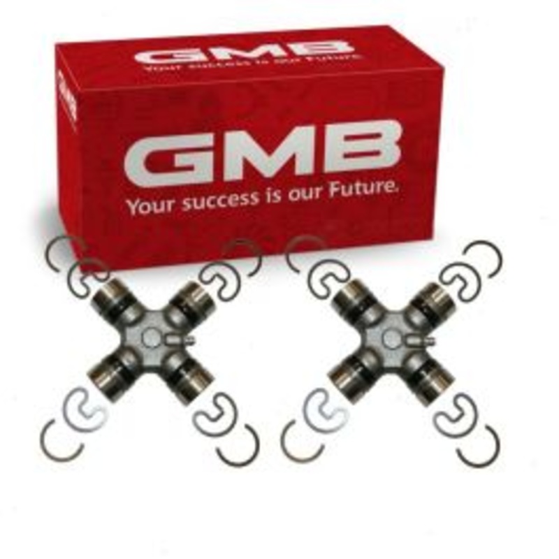 2 pc GMB Rear Shaft All Universal Joints for 1996-2003 Dodge Ram 2500 Van
