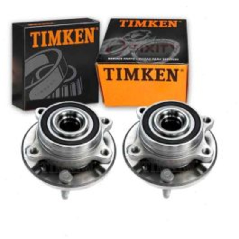 2 pc Timken Rear Wheel Bearing Hub Assemblys for 2009-2016 Lincoln MKS