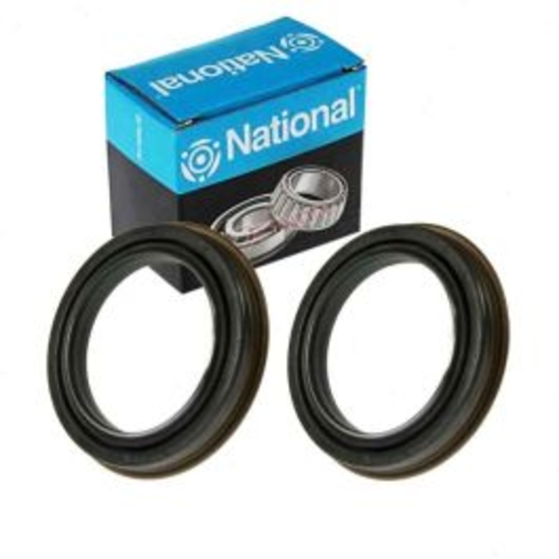2 pc National Rear Inner Wheel Seals for 2001-2006 GMC Sierra 3500