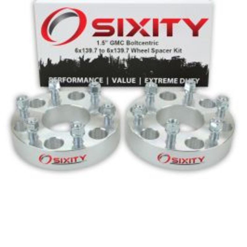 Sixity 2 pc 1.5" Thick Wheel Spacers - GMC Savana 1500 - 6x139.7mm