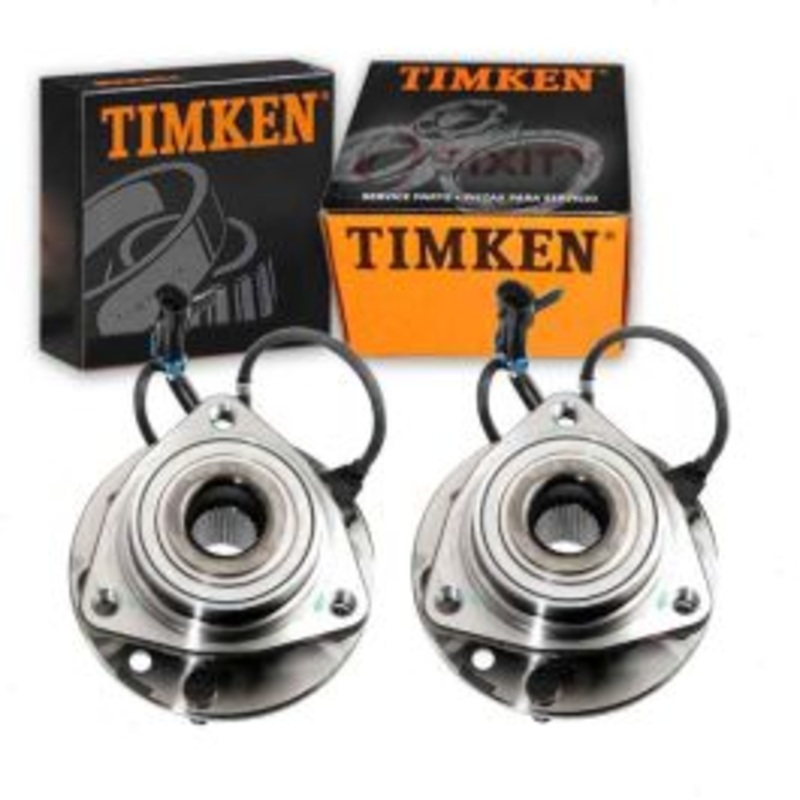 2 pc Timken Front Wheel Bearing Hub Assemblys for 1998-2000 Isuzu Hombre