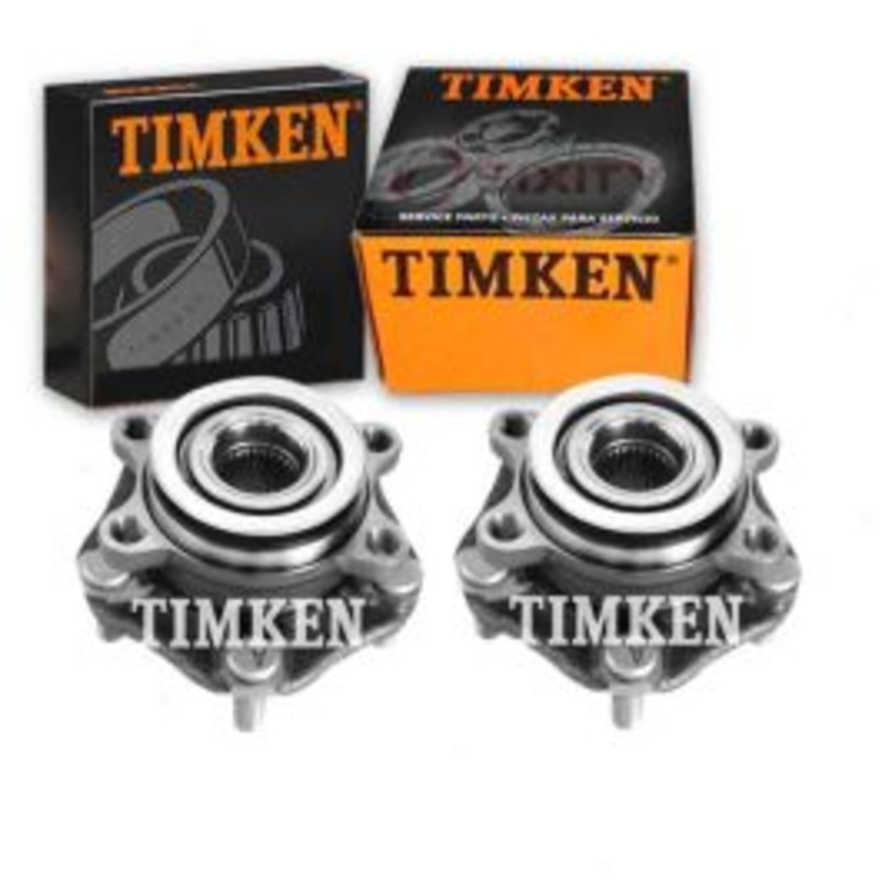 2 pc Timken Front Wheel Bearing Hub Assemblys for 2013-2018 Nissan NV200