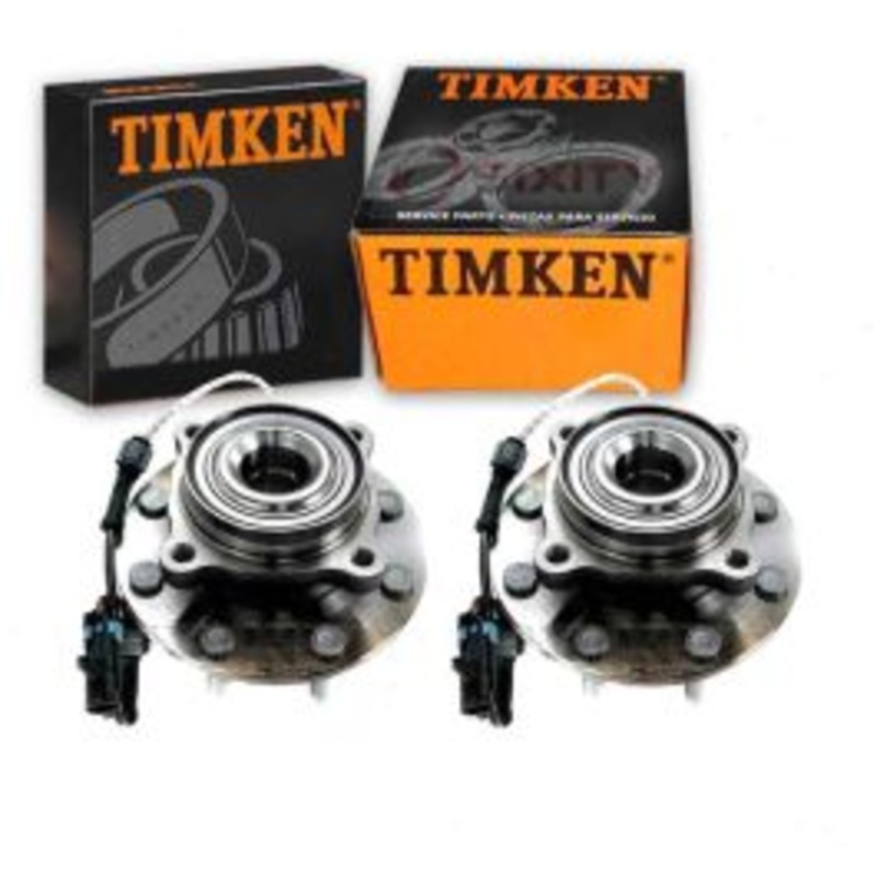 2 pc Timken Front Wheel Bearing Hub Assemblys for 1999-2004 GMC Sierra 2500