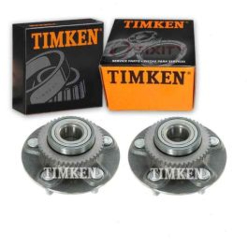 2 pc Timken Rear Wheel Bearing Hub Assemblys for 2016 Chevrolet Malibu Limited