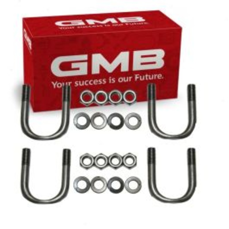 2 pc GMB Rear Shaft All Universal Joint U-Bolt Kit for 1981-2003 Lincoln Town Car