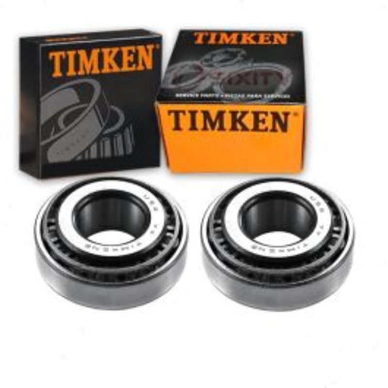 2 pc Timken Front Outer Wheel Bearing and Race Sets for 1961-1965 Mercury Comet 2.4L 2.8L 3.3L L6