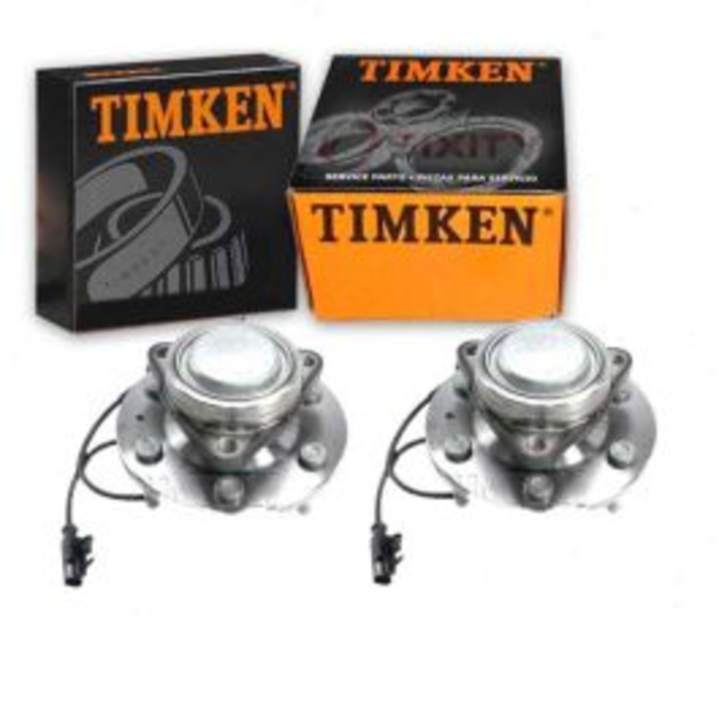 2 pc Timken Front Wheel Bearing Hub Assemblys for 2007-2013 Chevrolet Avalanche