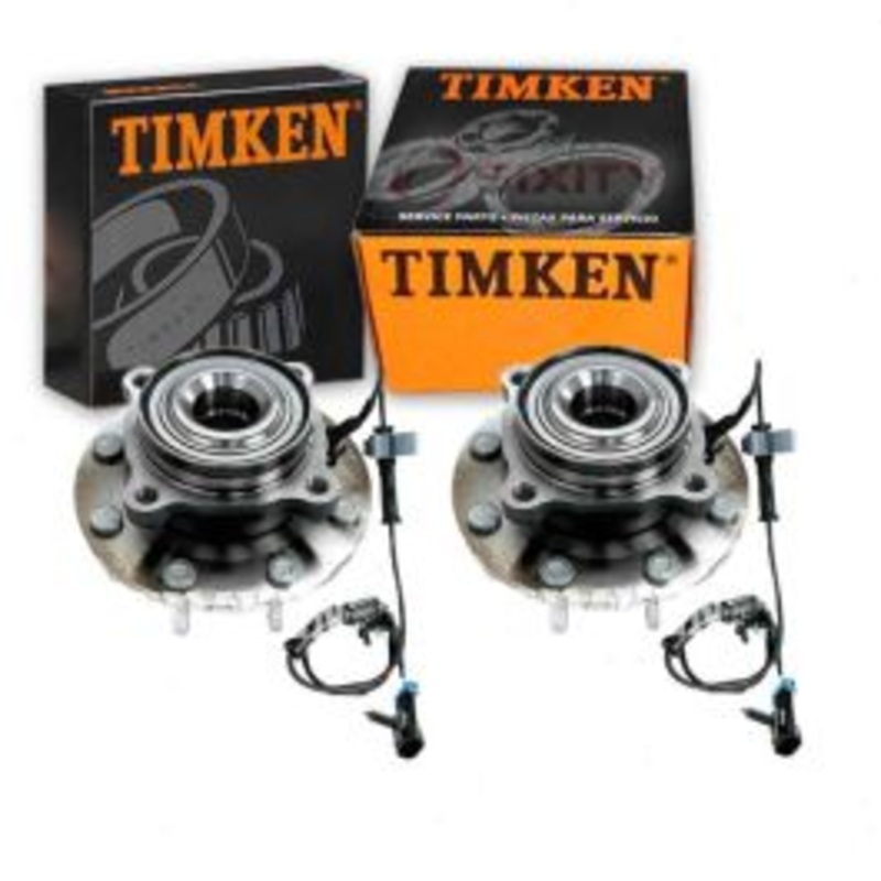 2 pc Timken Front Wheel Bearing Hub Assemblys for 2008-2009 Hummer H2