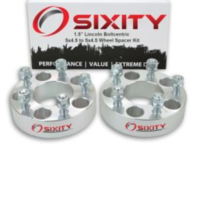 Sixity 2 pc 1.5" Thick Wheel Spacers - Lincoln MKX - 5x4.5