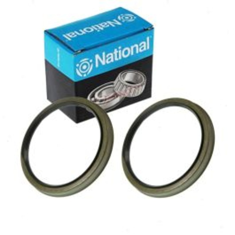 2 pc National Front Outer Wheel Seals for 2000-2006 Toyota Tundra