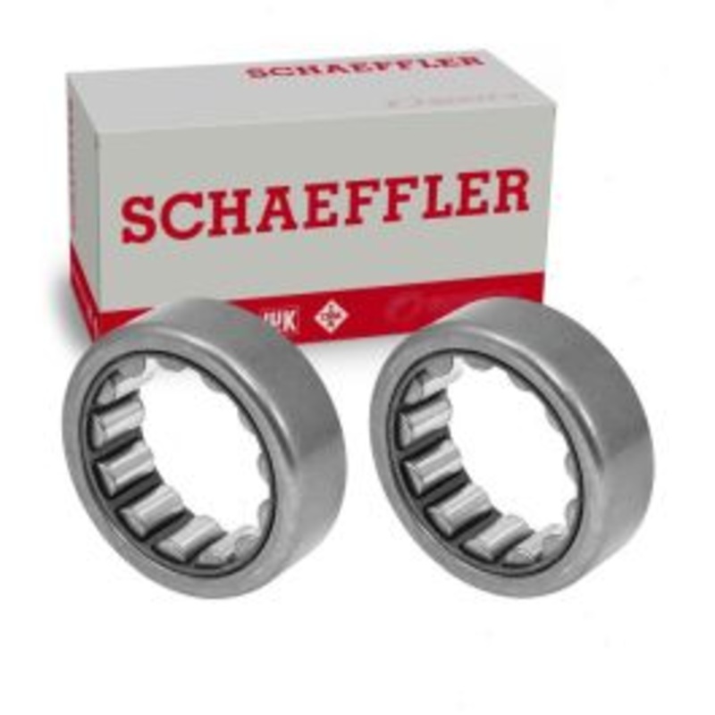 2 pc Schaeffler Rear Axle Shaft Bearings for 1995-1998 Dodge B3500
