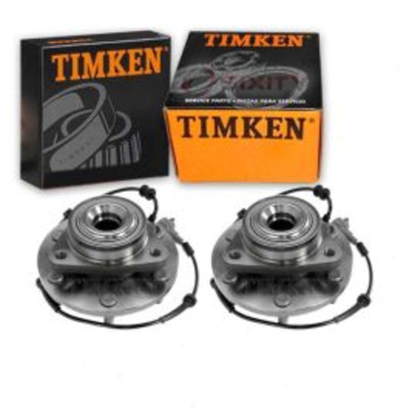 2 pc Timken Front Wheel Bearing Hub Assemblys for 2007-2012 Nissan Titan