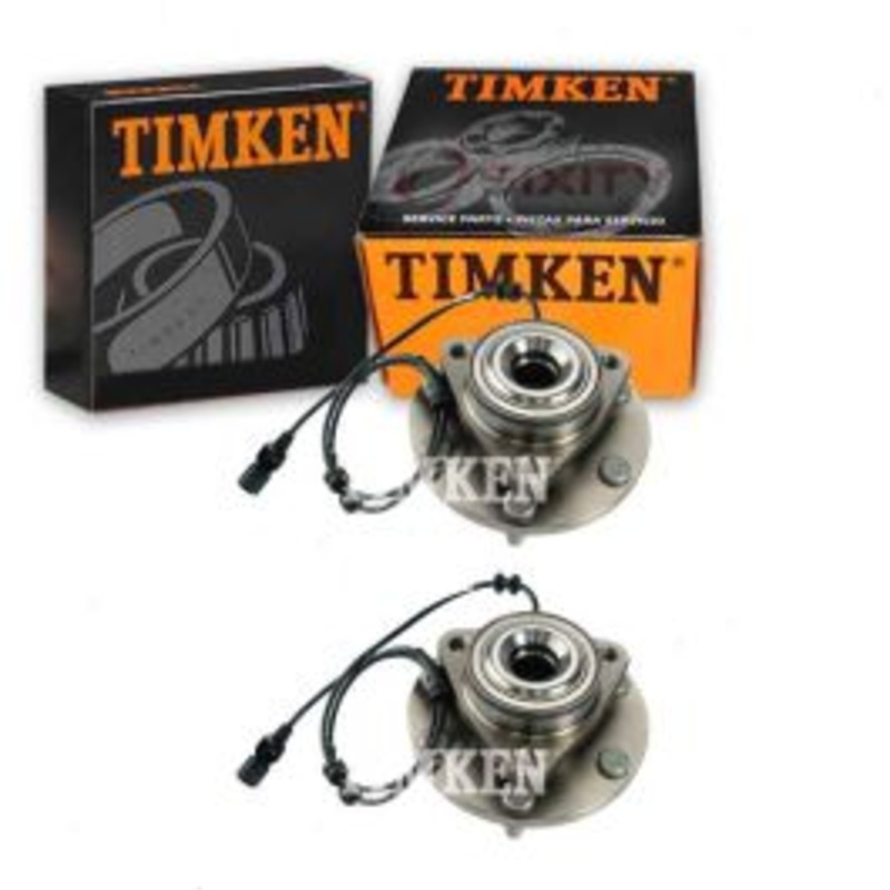 2 pc Timken Front Wheel Bearing Hub Assemblys for 2011-2013 Infiniti QX56