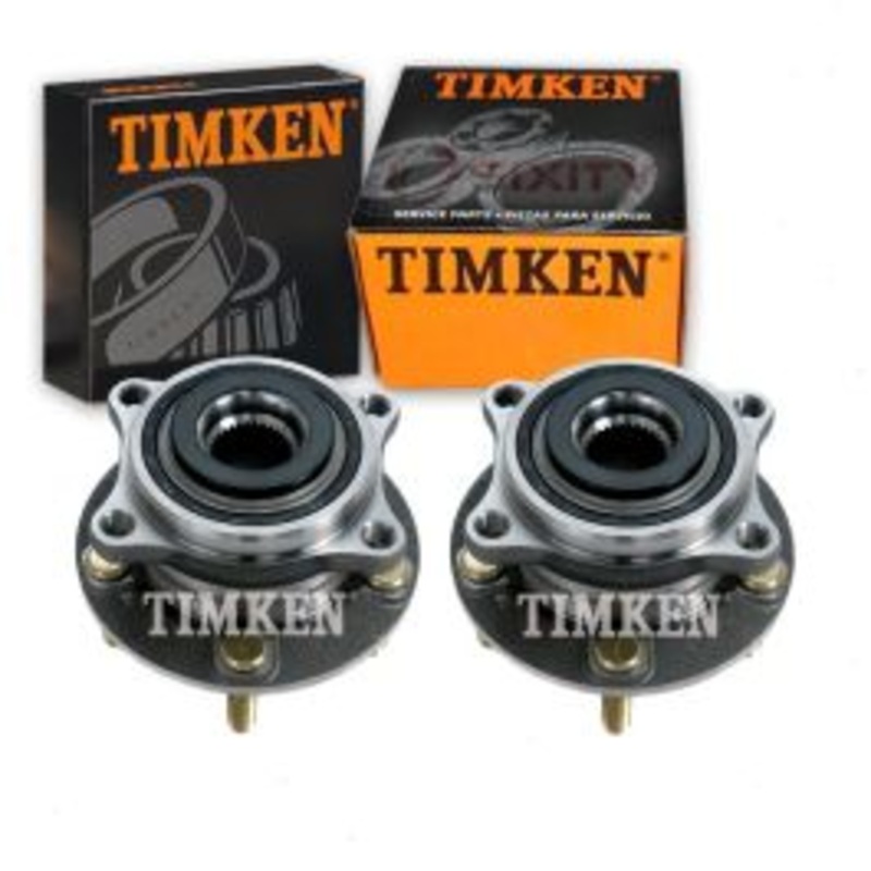 2 pc Timken Front Wheel Bearing Hub Assemblys for 2011-2015 Kia Sorento