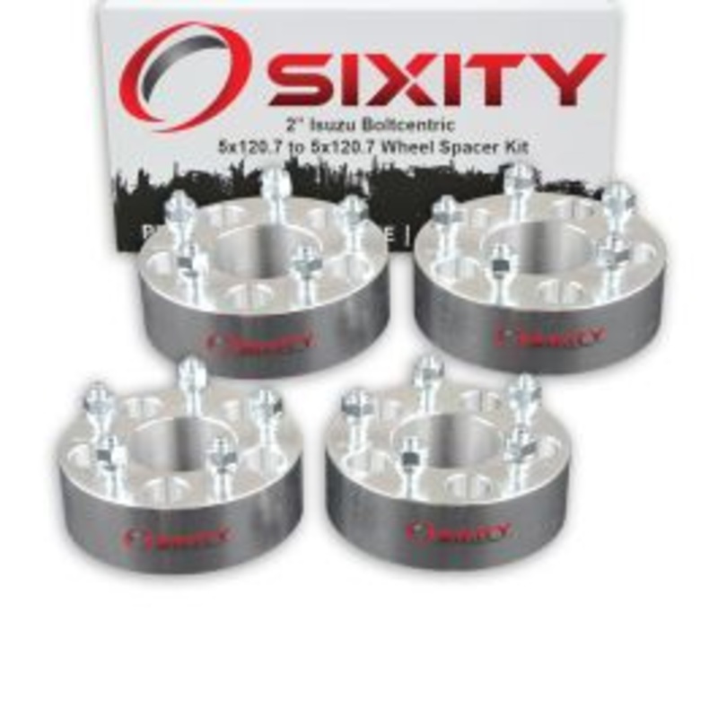Sixity 4 pc 2" Thick Wheel Spacers - Isuzu Hombre - 5x120.7mm