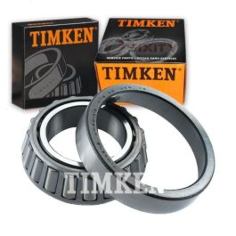 Timken Rear Right Differential Bearing Set for 1990-1991 Audi Coupe Quattro