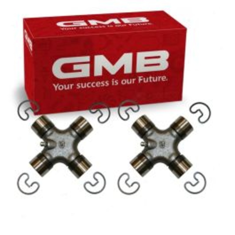 2 pc GMB Rear Shaft All Universal Joints for 1966-1967 Dodge Charger