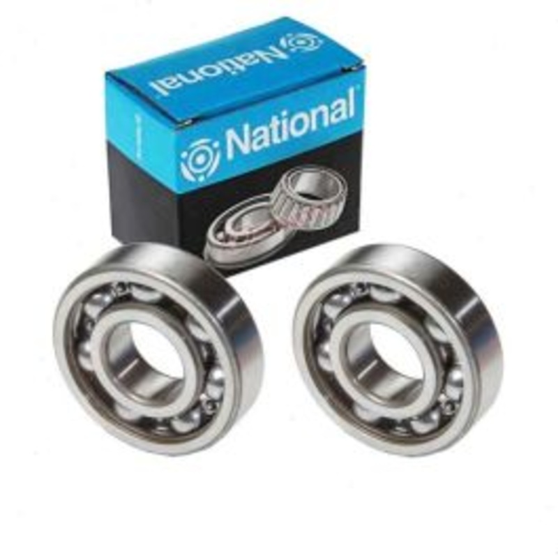 2 pc National Front Inner Wheel Bearings for 1973-1989 Subaru DL