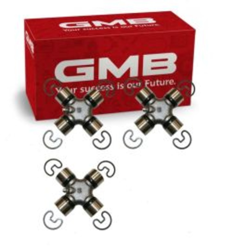 3 pc GMB Rear Shaft All Universal Joints for 1967-1969 GMC C25 C2500 Pickup