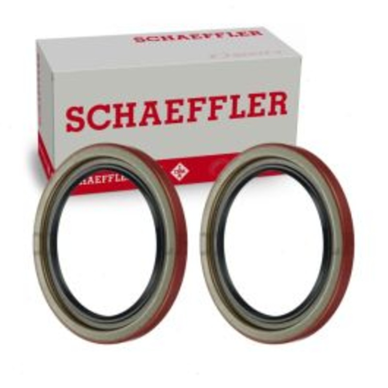 2 pc Schaeffler Front Wheel Seals for 1992-2000 GMC C3500HD