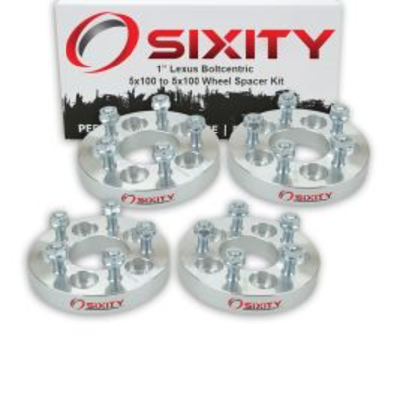 Sixity 4 pc 1" Thick Wheel Spacers - Lexus ES250 - 5x100mm