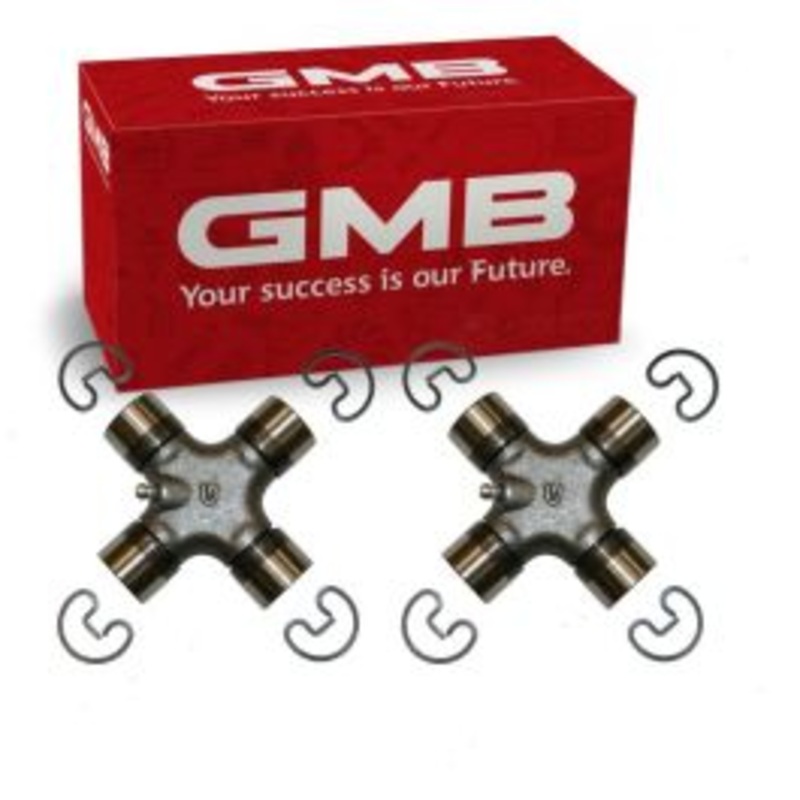 2 pc GMB Rear Shaft All Universal Joints for 1989-1996 Ford E-150 Econoline Club Wagon