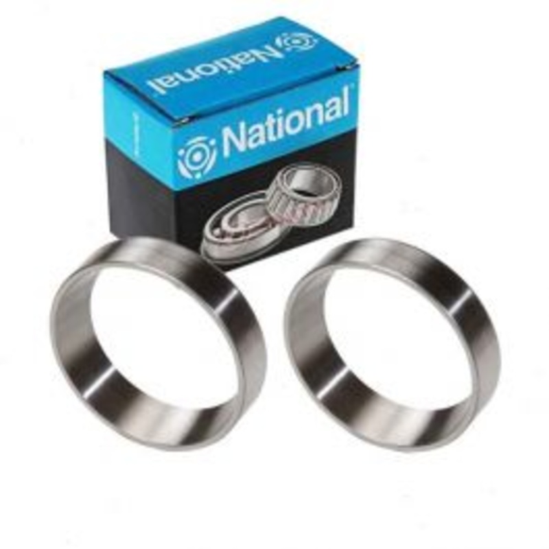 2 pc National Front Inner Wheel Bearing Races for 1957 Dodge W300 Pickup