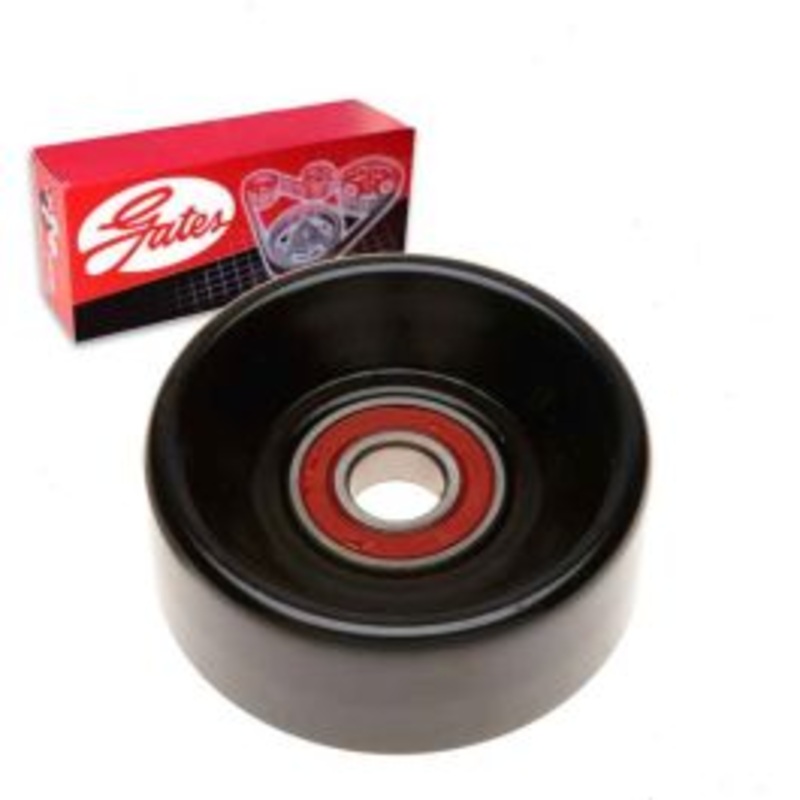 Gates DriveAlign Drive Belt Idler Pulley for 1994-2003 Dodge Ram 3500 5.9L 8.0L V10 V8