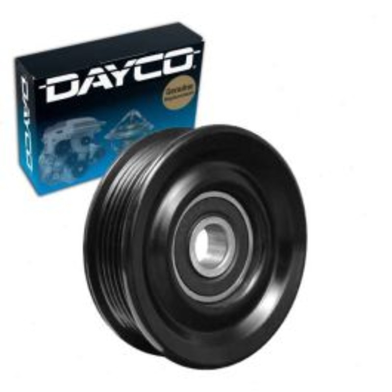 Dayco AC Bypass Drive Belt Idler Pulley for 2009 Dodge Ram 3500 5.7L V8